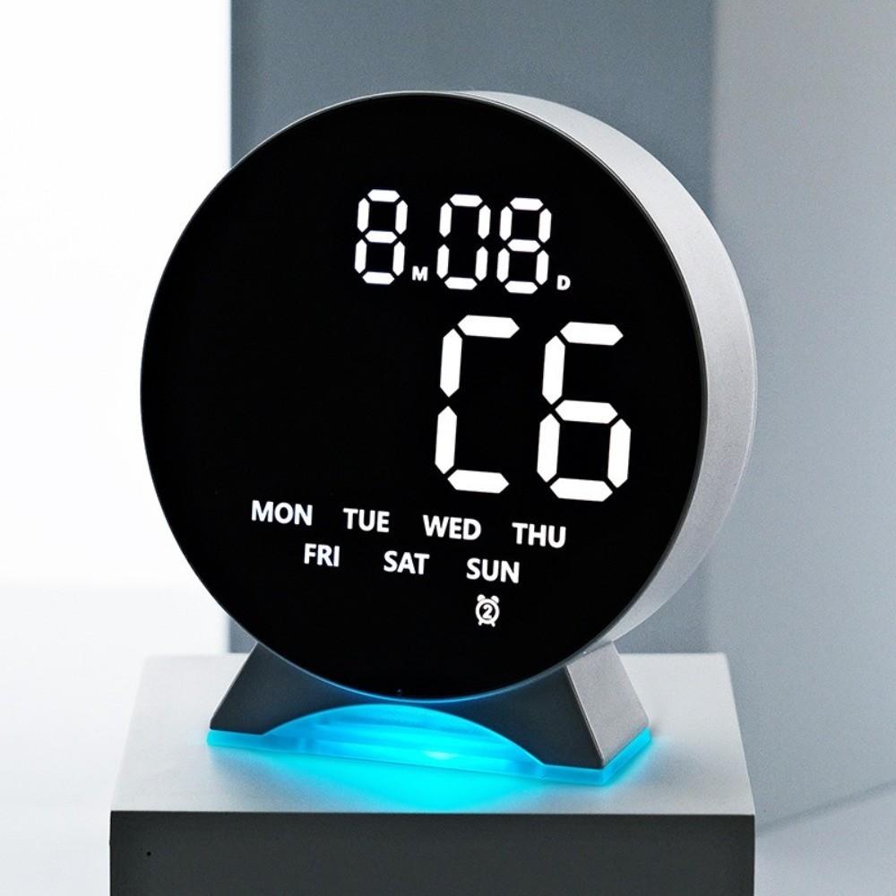 Date Week Electronic Clock High-definition Bedside Clock LED Digital Alarm Clock  Bedroom