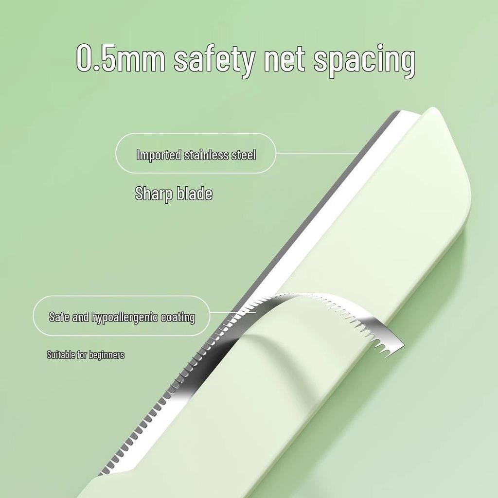 Эксклюзив для новичков: Выдвижной триммер для бровей и бритва из нержавеющей стали, набор