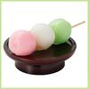 Food Sample Japanese Dango Sweets Three-colored