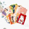 10pcs/pack Lined Paper Mini Notepad Diary Cartoon NoteBook Kawaii Notebook  Office Supplies