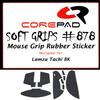 Corepad Soft Grips Grip Tape for Lamzu Tachi 8K, 1 Set, Soft Polymer Rubber