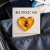 Hummingbird Pocket Hug Token Heart-Shaped Comfort Gift for Loss & Long Distance Sympathy Keepsake with Card Portable Emotional Support