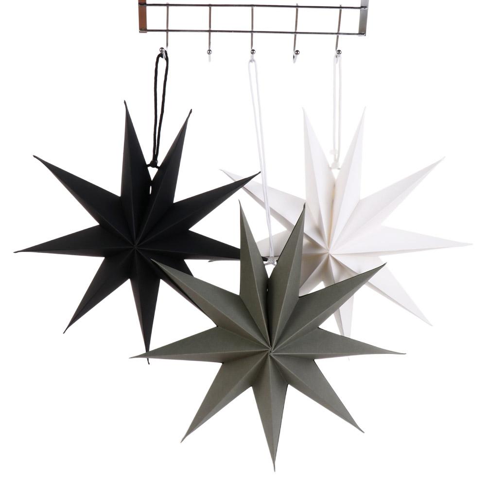 for Party,Wedding,Christmas Party Decor Paper Flower Crafts Hanging Paper Stars Hanging Ornaments