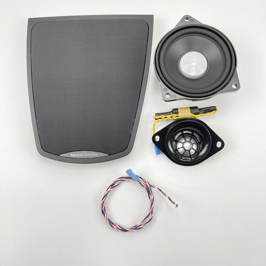 Автомобильный динамик передней двери для BMW F10 F11 5 серии, аудио труба, твитер, крышка, головка, тройной рожок, украшение в рамке, оригинальная модель