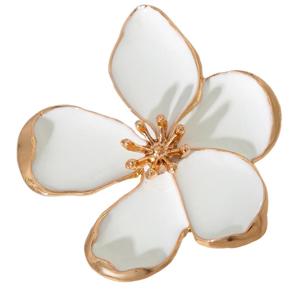 Преувеличенное модное кольцо с 3D-цветком/морской звездой и жемчугом, обручальное кольцо на палец, ювелирные изделия ручной работы для вечеринок