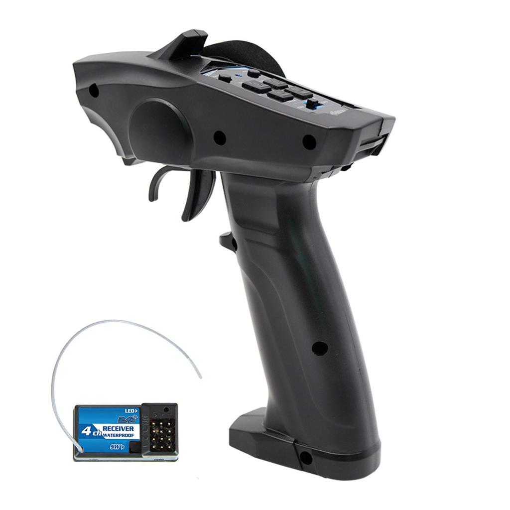 RC transmitter, racing 2.4 GHz 4 channels radio remote control transmitter 91803GVT