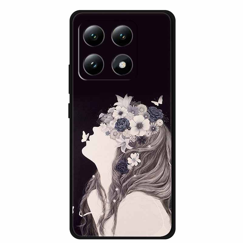 Чехол для Xiaomi 14T из мягкого ТПУ и силикона Cool Planet для Xiaomi 14T Pro, защитный чехол для телефона Xiaomi 14t Pro.