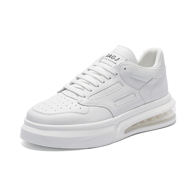 Мужские кроссовки для серфинга весна и лето новые маленькие белые туфли на платформе с воздушной подушкой спортивная и любительская обувь внутренняя высота увеличивается мужская обувь тенденция наоборот