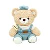 Fluffy Bunny Soft Stuffed Toys Overall Rabbit Stuffed Animal  Party Supplies