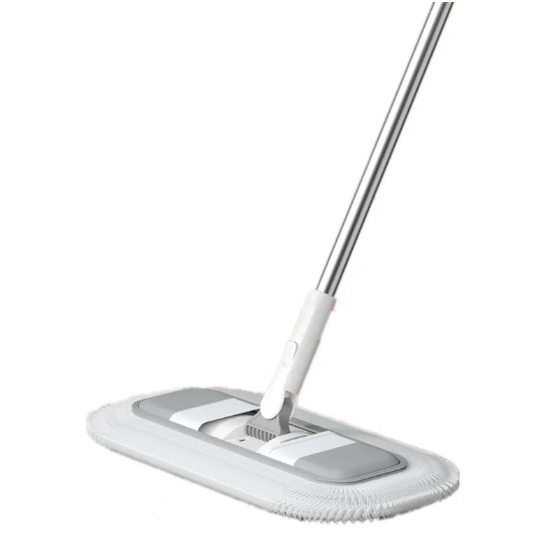 Многофункциональная швабра для влажной и сухой уборки 75 см, уборка деталей, различные типы полов, съемная швабра, легко очищает полы на 360°