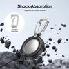 Держатель-брелок с карабином для Apple Airtag Bluetooth-трекера Защитный для ключей Сумки Ошейника собаки Багажа Зажим-клипса от потери