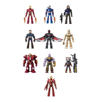 Фигурки Blokees Marvel Сага Бесконечности 3 АБС Коллекционные Фигурки Vol. (Ящик 9)