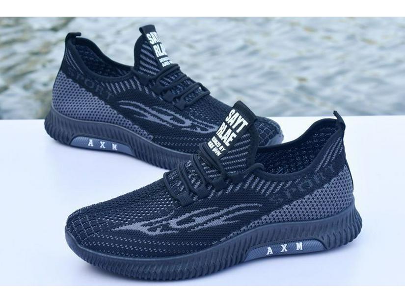 Весенние дышащие мужские прогулочные кроссовки Old Beijing Mesh для людей среднего и пожилого возраста