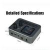 M-VAVE Pocket AMP Портативная гитарная педаль эффектов 1,54-дюймовый ЖК-дисплей Драм-машина/7-секундный лупер Многоэффектный процессор для гитары/баса Запись