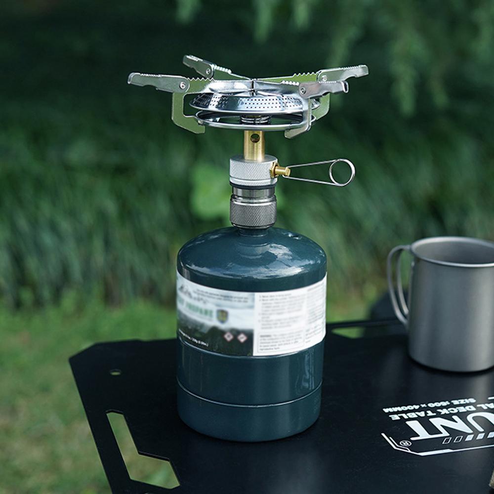 Интерфейс MAPP Преобразователь газового баллона пропан Аксессуар для походных пикниковых плит из алюминиевого сплава Разъем для пропана