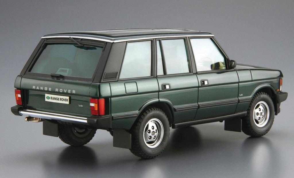 Aoshima Bunka Kyozaisha The Model Car Series Land Rover LH36D Range Rover Classic 1992 Пластиковая модель 1/24 № 120
