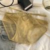 Women's Underwear Women's Mid-waist Sexy Lace Hollowed Out Panties Breathable Cute Triangle Panties