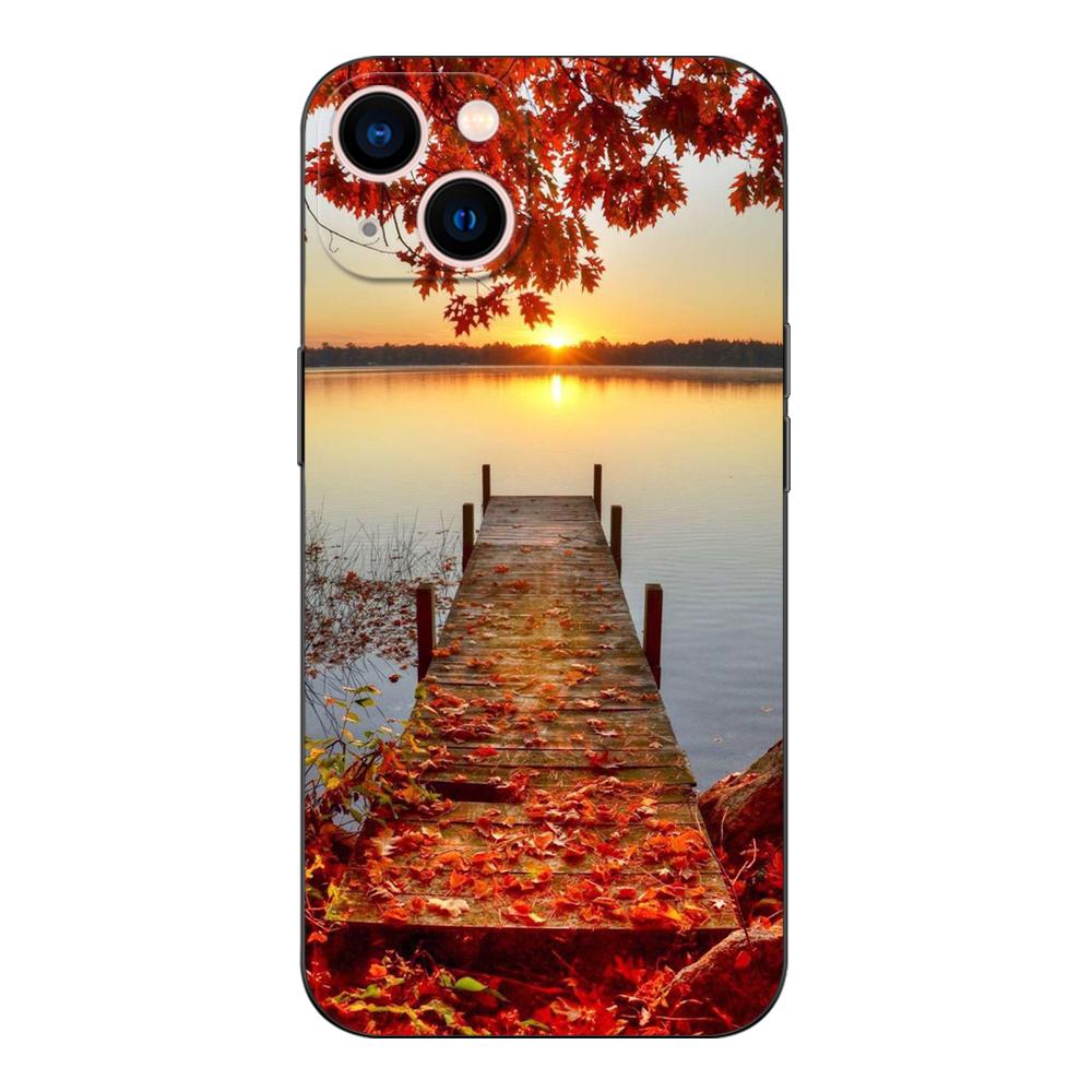 Черный чехол из ТПУ для Realme C2 C3 C12 C15 C35 C30 C31 C20 C21 C21Y C25 C25Y C25S C11 2021 2020 горный природный пейзаж