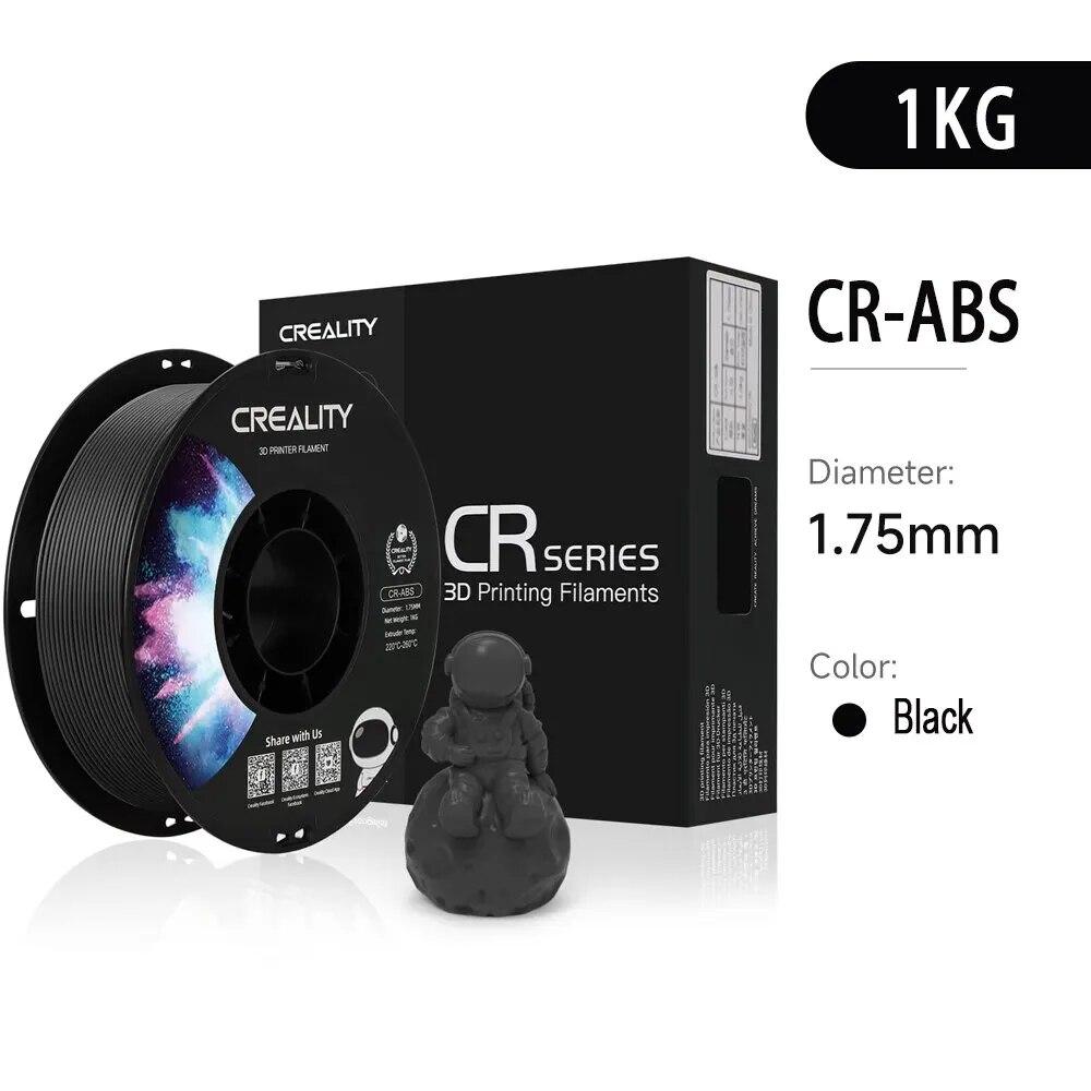 Нить для 3D-принтера Creality ABS-нить 1,75 мм, не запутывается, сильное склеивание, выступ, производительность, точность размеров, 1 кг/катушка