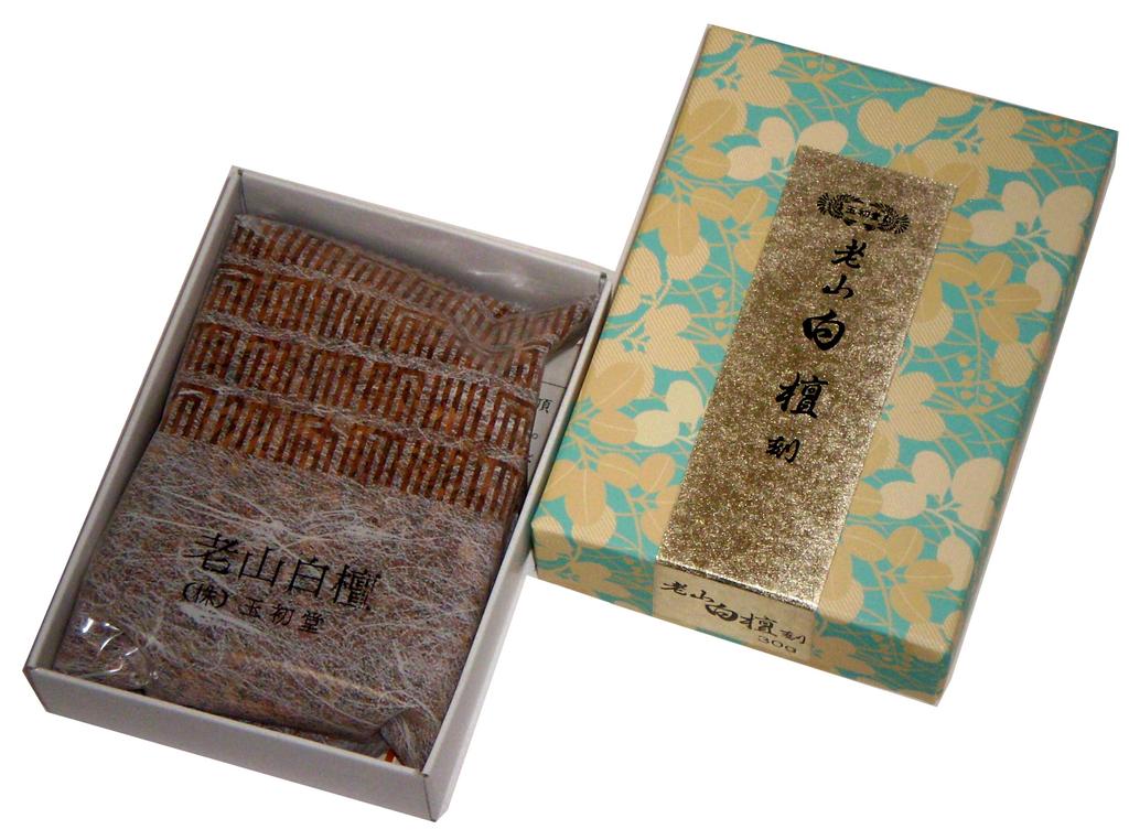 Благовония Yuchudo Laoshan Sandalwood Cutted 30g #755