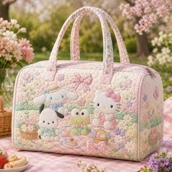 Многофункциональная дорожная сумка для фитнеса 3D Kuromi Hello Kitty