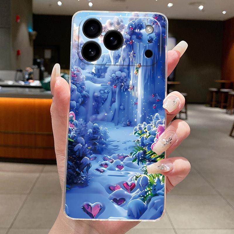 Case For iPhone 17 Air 17 Pro 17 Pro Max Aesthetic Cute Cat Astronaut Transparent Cover For iPhone 17 Air 17 Pro 17 Pro Max Capa