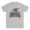 Welcome To the world of UNICORNS T Shirt Beach  Streetwear T Shirts Cotton Hip Hop Tshirt For Men Pattern Clothing