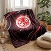 Middlesbrough Football Print Flannel Blanket, Soft Warm Lightweight Throw Blanket for Sofa Bed Camping