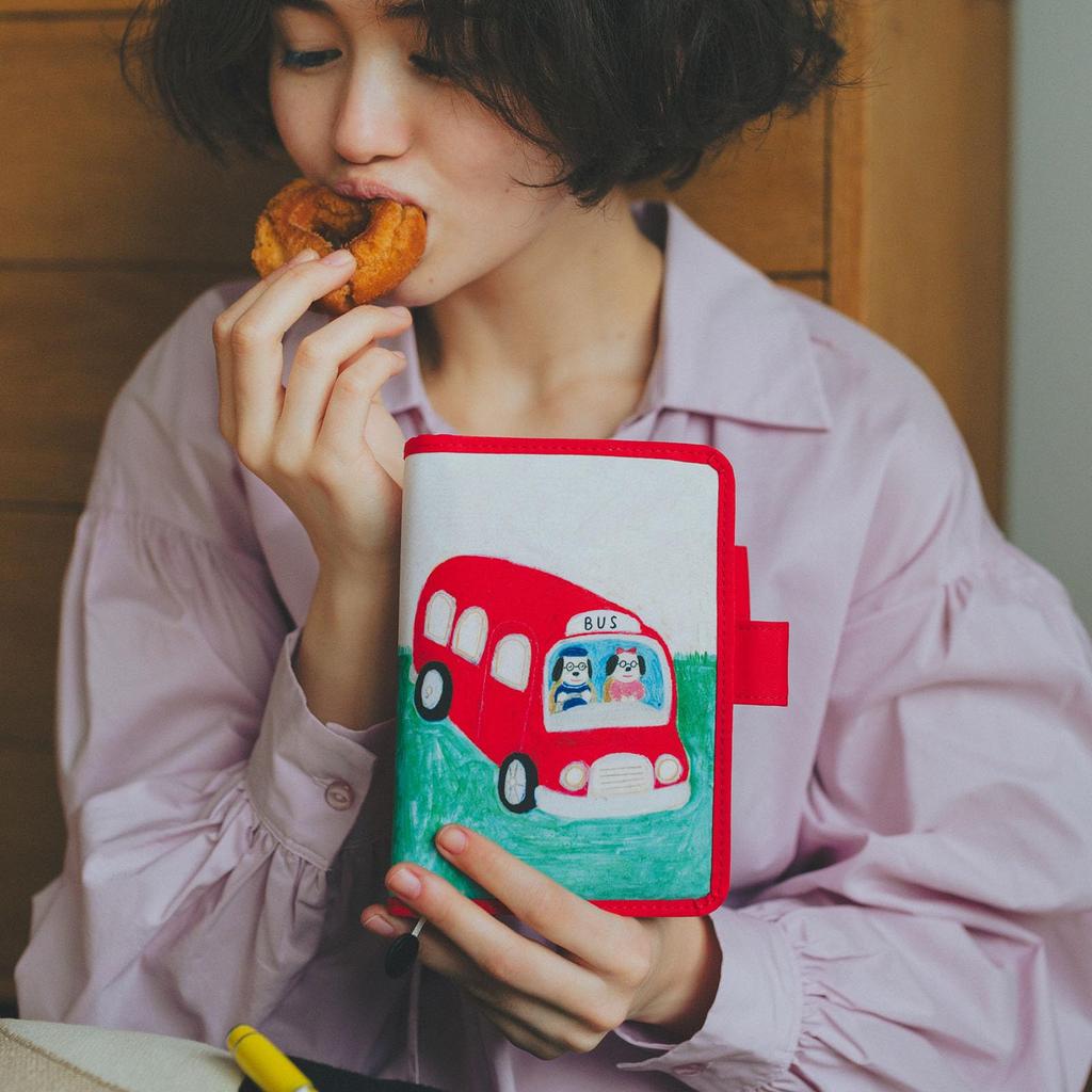 Планер Hobonichi Techo Original Кэйко Сибата Автобусная компания и Иноуэ (A6) Обложка / Владельцы, г-н. Миссис.