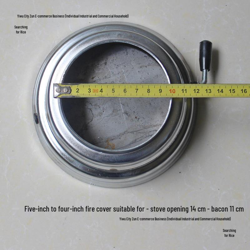 Красный переходник-переключатель для дымохода, 4/56 дюйма, для угольных печей и котлов