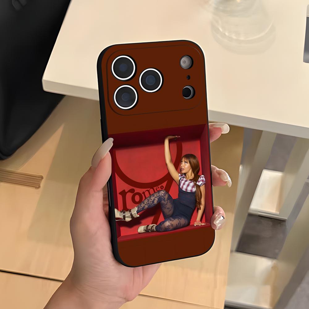 Singer Pink P-Pantheress Phone Case For IPhone 17 Air 16 E Pro Max 15 14 13 Mini 12 Pro 11 Max Plus Black Soft Shell