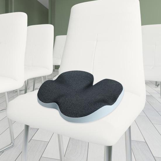 Эргономичная подушка для ягодиц, подушка для сиденья от геморроя, не забитая, смягчающая давление на копчик, пена с эффектом памяти