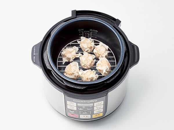 Магазин Japan Cooking Pro Серия Специальная паровая решетка 162 x 42 мм с ручкой Серебристая Паровая решетка Cooking Pro [Официальная] 2-уровневая (3,2 л) CKP-MDAM
