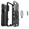 Для Apple iPhone 5 5S 5c 6 6s 7 8 Plus SE2 SE3 X XR XS Max противоударный жесткий чехол-подставка с кольцом для телефона задняя крышка