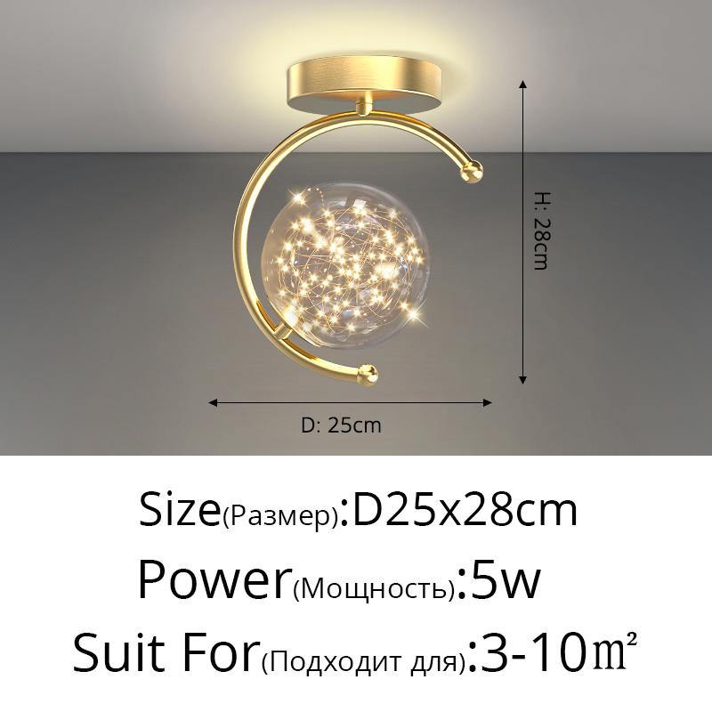 LED Ceiling Chandelier For Aisle Bedroom Dining Room Hallway Corridor Gallery Restaurant Coffee Hall Office Indoor Home Lights