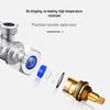 Gongyan 304 Stainless Steel 1/2-inch Hot & Cold Angle Valve Set