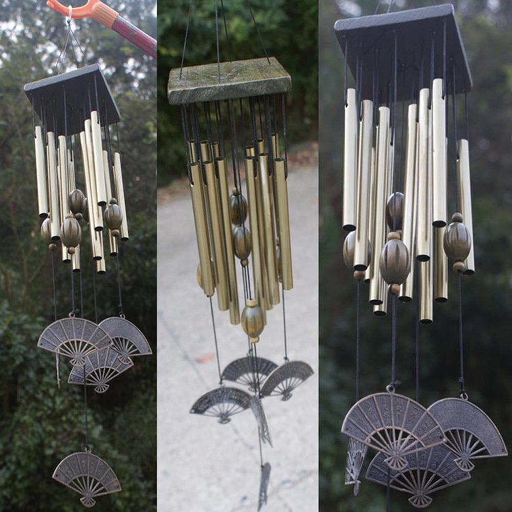 Large 27 Metal Tubes Wind Chimes Outside Outdoor Porch Wind Chime Soothing Melodic Memorial Sympathy Garden Patio Decorations