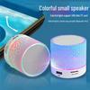 Mini Bluetooth Subwoofer Speaker with LED Glow, Card Slot, Portable & Wireless
