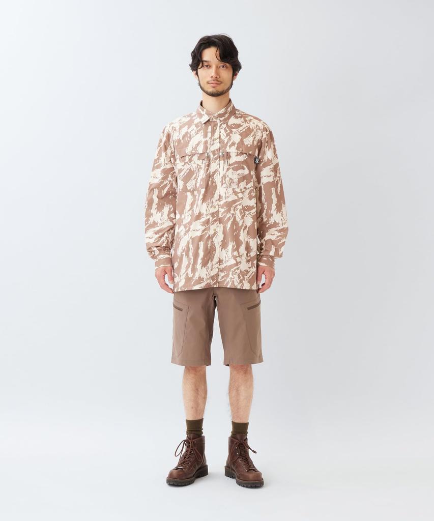 Snow Peak Рубашка с длинным рукавом Wilkin Long BEIGE PT M EP-SH-26SU001 - Топы, Рубашки, Рукав, Мужские и Женские,