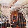 30 Meters Transparent Plastic Resin Beads Curtain Window Door Wedding Backdrop MIT