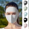 Солнцезащитная защита для лица из легкой ткани Ice Silk, прохладная, дышащая, защита от солнца на 360 градусов, защита для лица для верховой езды
