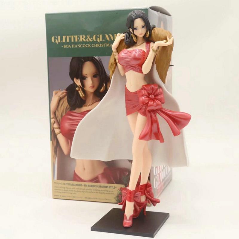2 типа Фигурки One Piece Боа Хэнкок Аниме Фигурка Модель Боа Хэнкок ПВХ Стоячая Статуя Комната Коллекционирования Украшение Подарки на День Рождения
