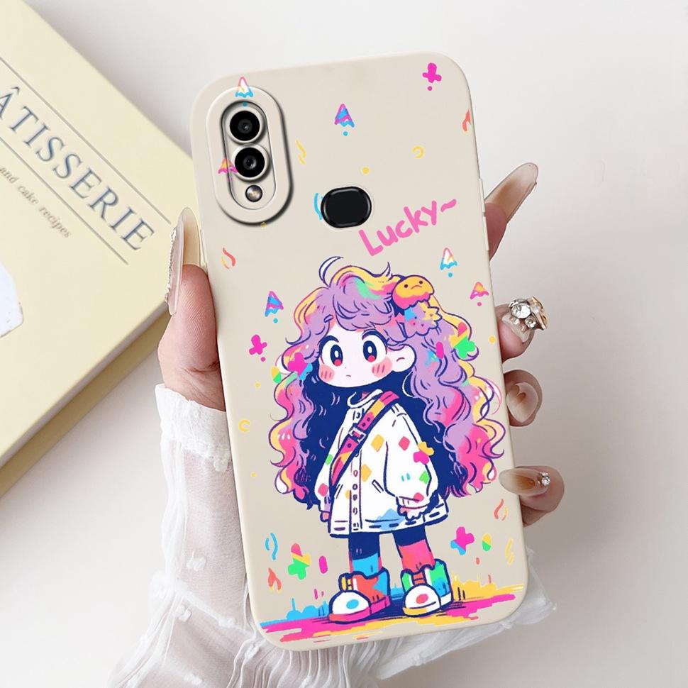 Для Samsung A10s Чехол A 10s Обложка SM-A107F SM-A107M Милый Модный Расписной Чехол Корпус Для Samsung Galaxy A10s Fundas Корпус ТПУ