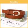Женский ремень из искусственной кожи с дизайном пряжки в виде буквы C для офисной и повседневной носки