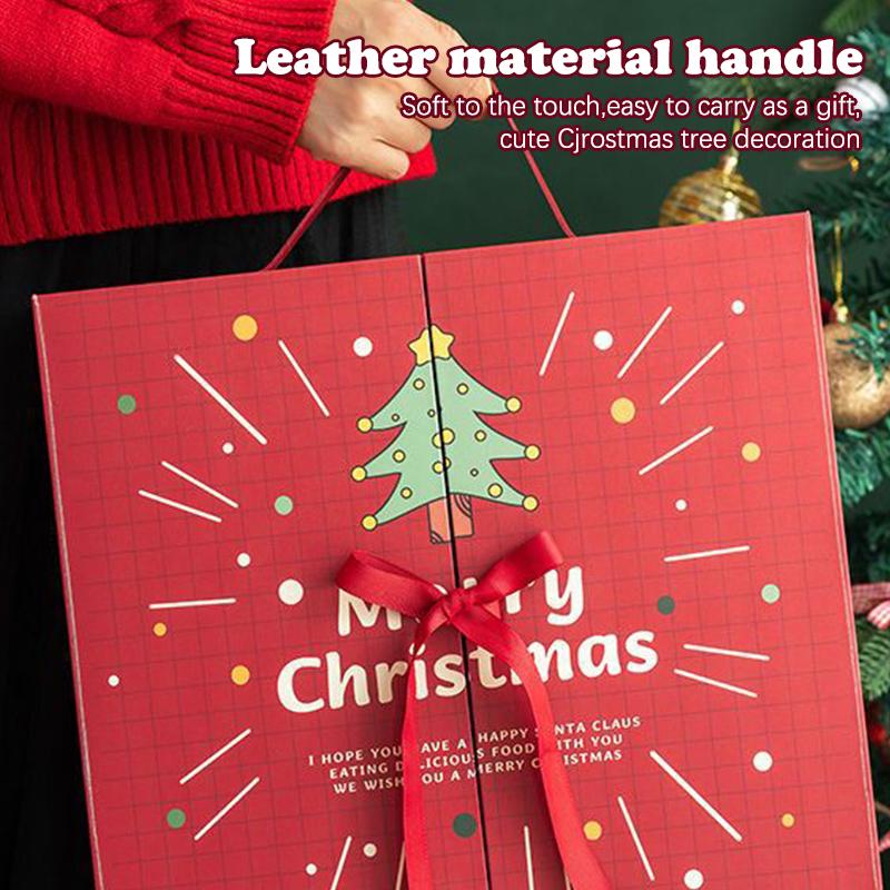 Diy Advent Calendar Christmas Countdown Calendars With 24 Cardboard Treasure Boxes Xmas Empty Countdown Calendar