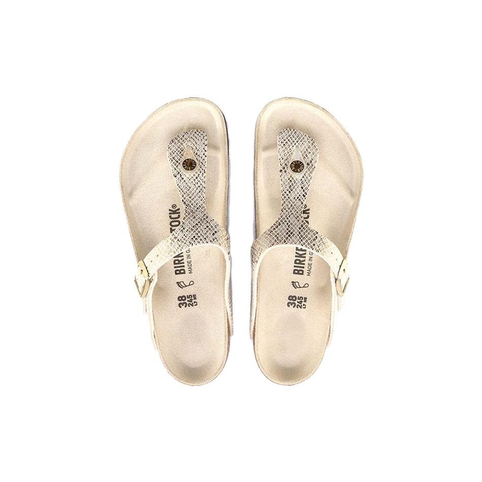 Birkenstock ПВХ Удобные Универсальные Модные Сандалии Женские сандалии Белые 1018665