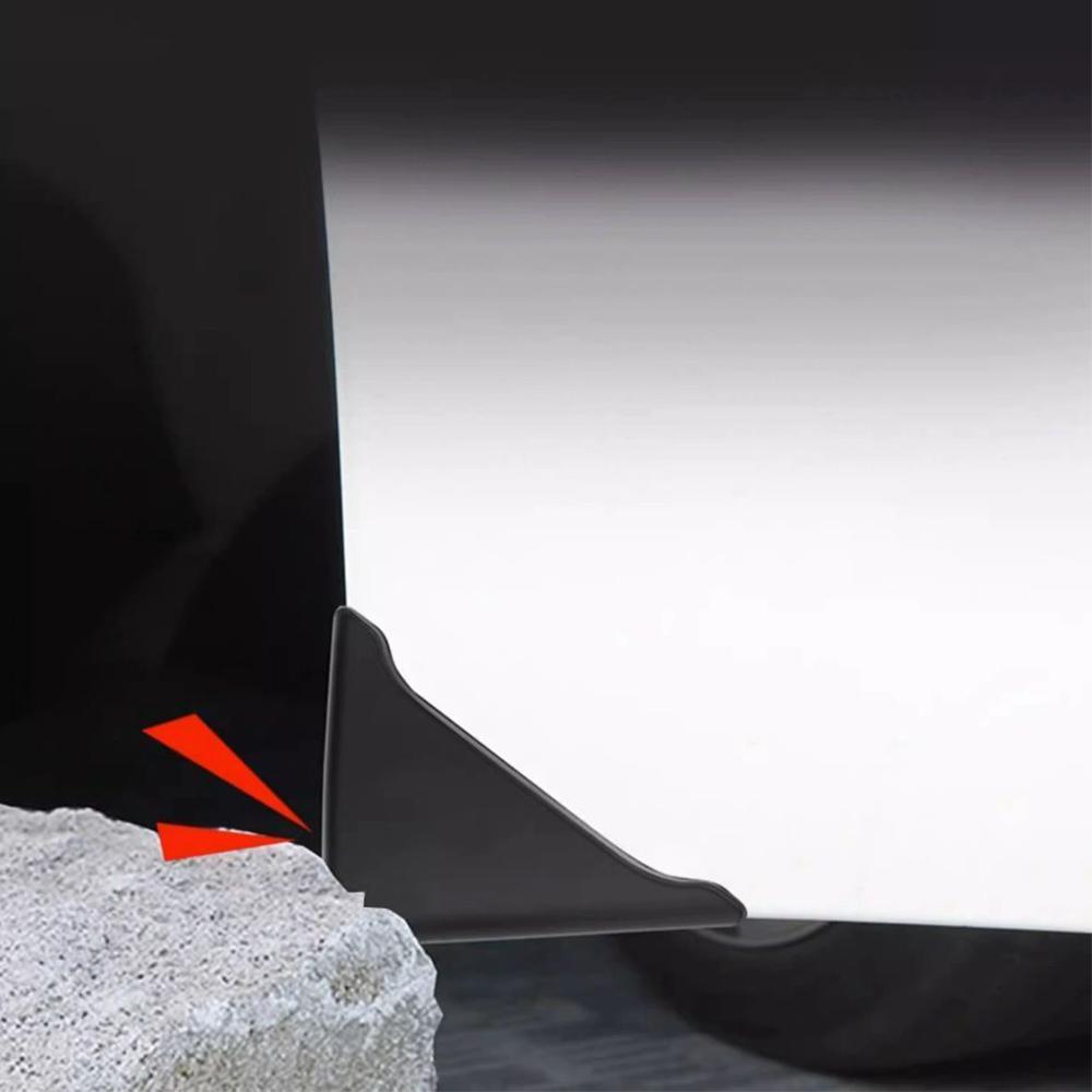 4 шт. Силиконовые накладки на углы автомобильных дверей, защита от столкновений, бампер для автомобильных дверей, защита от царапин, внешние аксессуары для автомобиля, запчасти