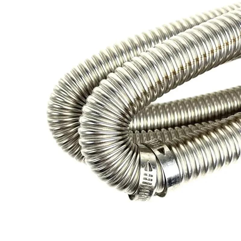 15cm 60cm 120cm 200cm 300cm Air Diesel Parking Heater Stainless Steel Exhaust Pipe Tube Gas Vent Hose Car Truck VAN