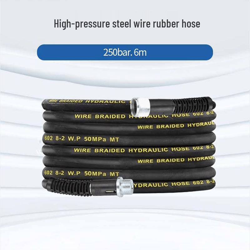Bu Zheng Si High-Pressure Double-Layer Steel Wire Grease Hose