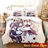 Постельное белье Nekopara Односпальное Полуторное Двуспальное Евро Размер Кинг-Сайз Комплект Постельного Белья Взрослый Детская Спальня Комплекты Пододеяльников Аниме Постельное Белье Кровать